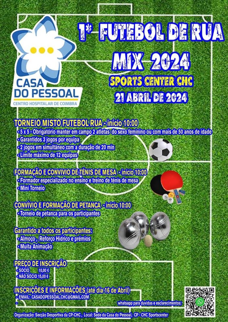 1.º Futebol de Rua Mix 2024